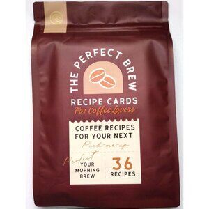 The Perfect Brew Coffee Recipe Cards by Eccolo, Gift